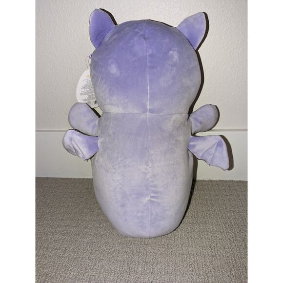 14” Halloween CAM The Cat In BAT Costume Hugmees Kitty Squishmallow Plush LE NWT - Picture 8 of 10